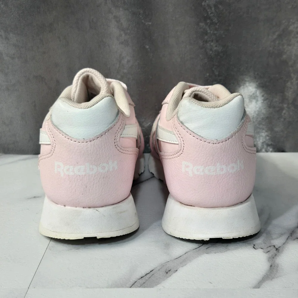 Reebok Classic Harman Run Shoes Womens 8 Porcelain Pink Floral Embossed GZ4128